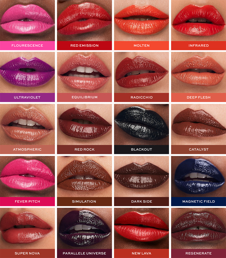 Colorful Lipstick Pigment Powder Lip Gloss Makeup DIY Lip Gloss Lipstick  Tool Powder Blush Eye Shadow